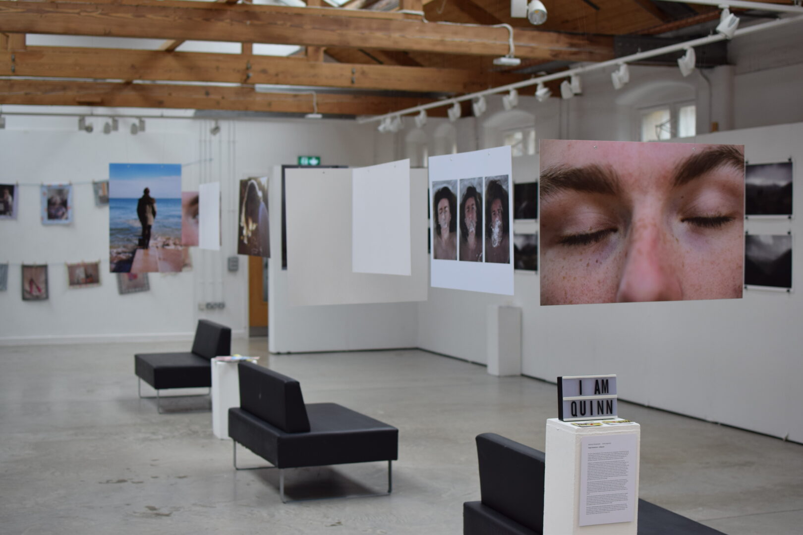 photography on display in the dye house gallery