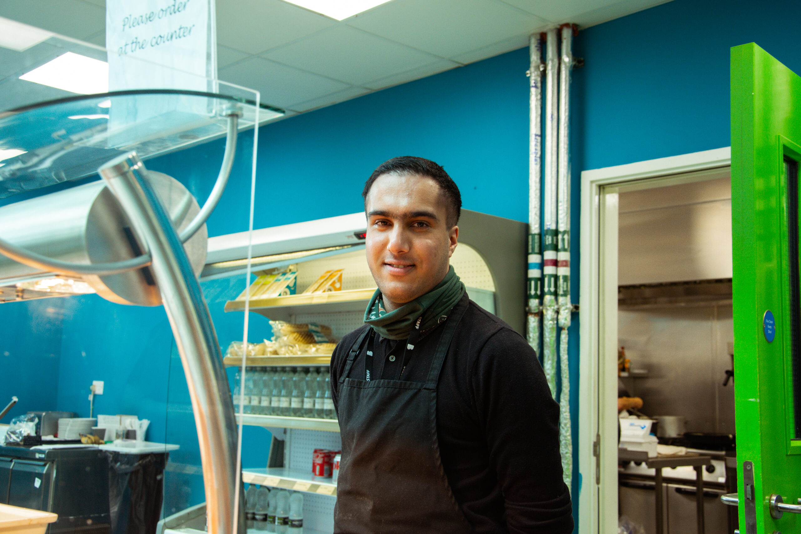Preparing to work in a Café : South Asian Food