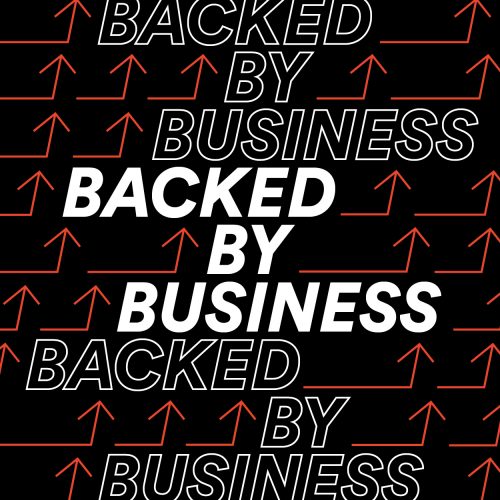 backed by business