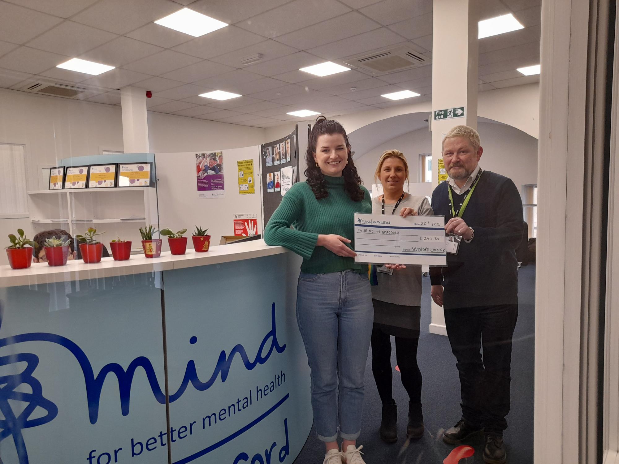 Fundraising festive jumper day begins partnership with Mind in Bradford