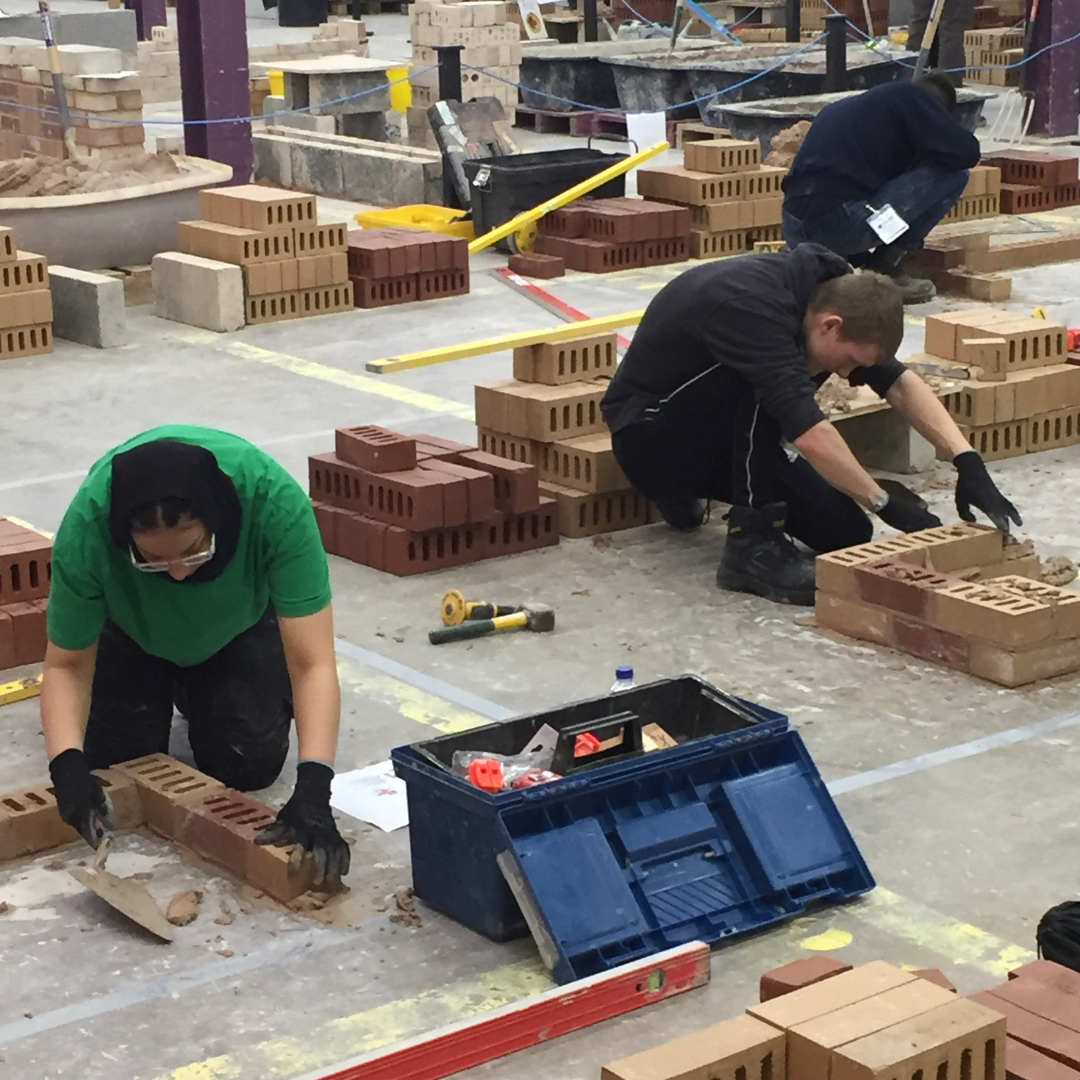 Bradford Students Represent College at Prestigious ‘Guild of Bricklayers’ Competition