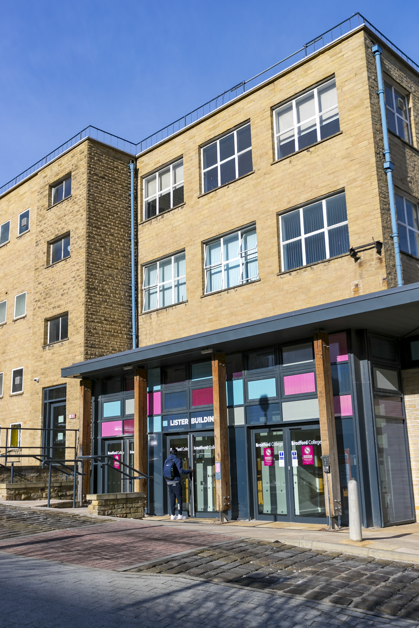 an outdoor photograph of the lister building