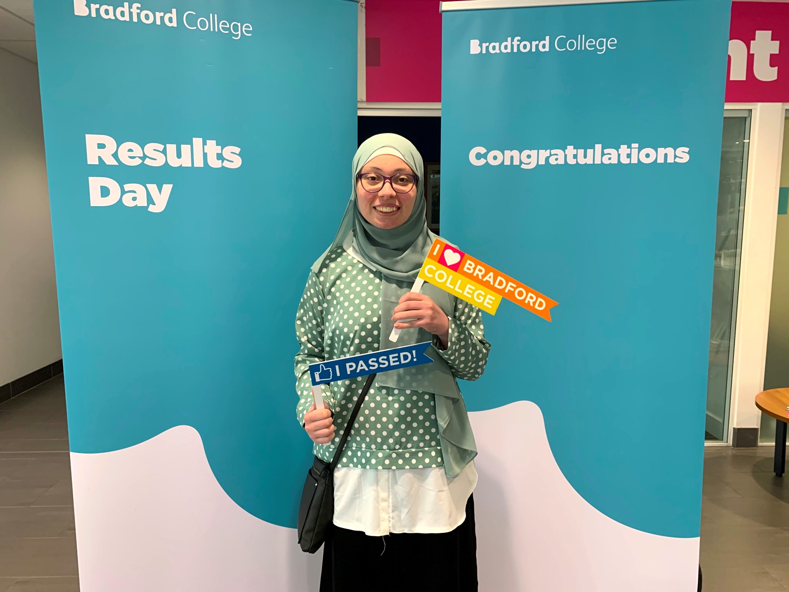 Class of 2022 celebrate GCSE and BTEC results at Bradford College