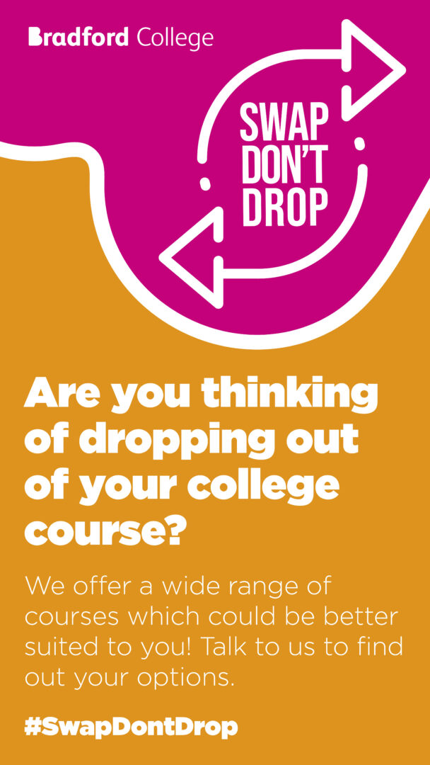swap dont drop promotional material