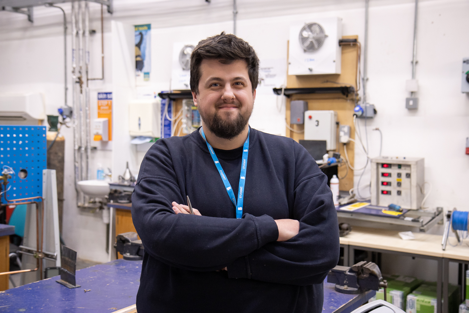 Meet James Bland: The experienced engineer furthering his development with a Bradford College apprenticeship