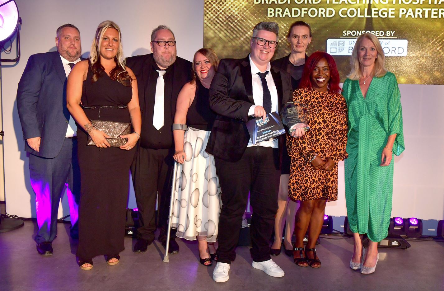 Bradford College ‘means business’ with latest award triumph