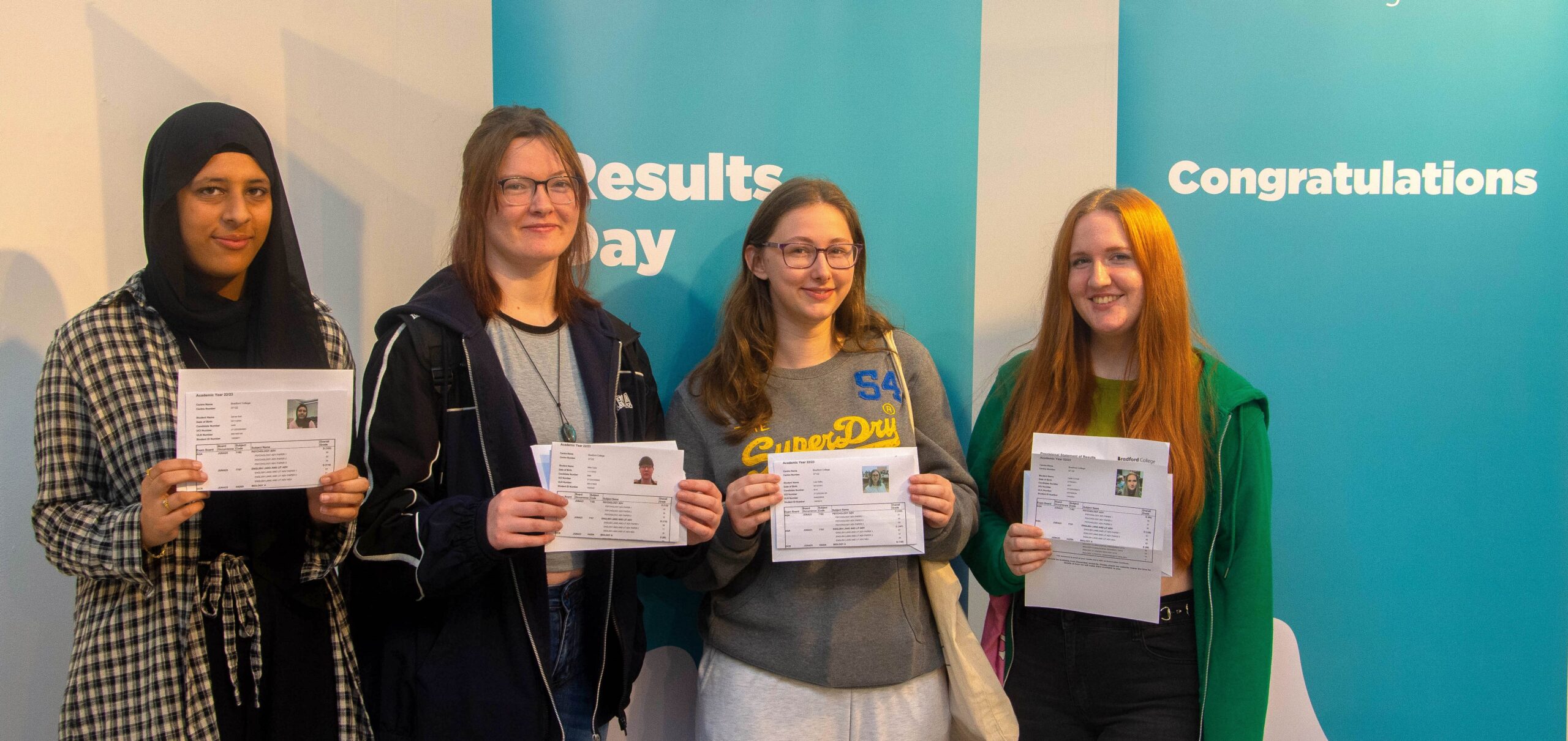 Science and Arts Top Bradford College Results Day