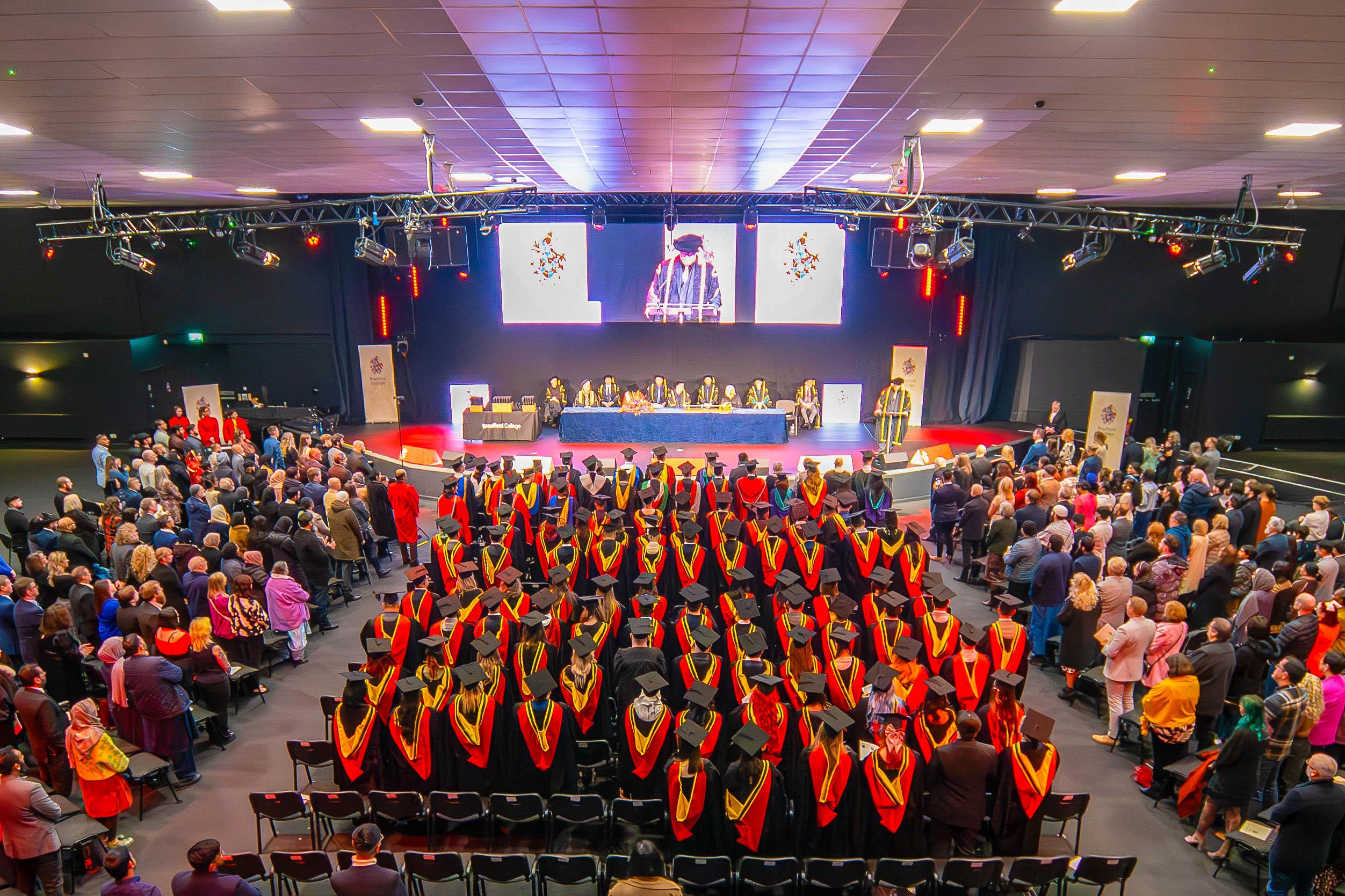 Bradford College Graduation Celebrates Over 400 Degree Graduates