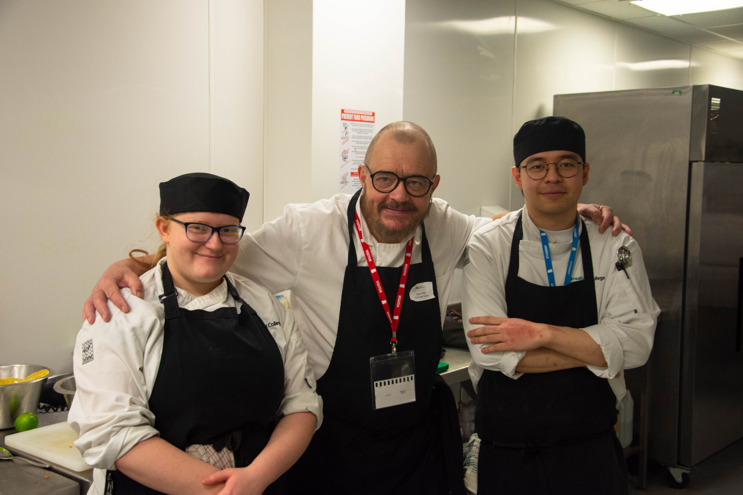 Bradford College welcomes TV chefs to campus for special focus group event