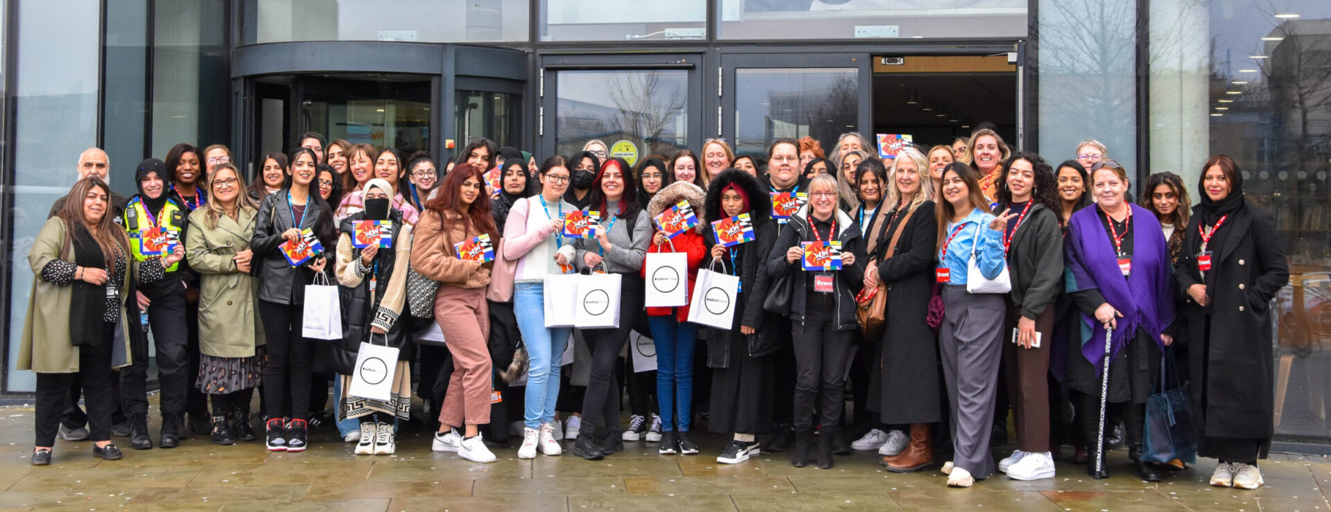 WOW Festival Bus arrives in Bradford