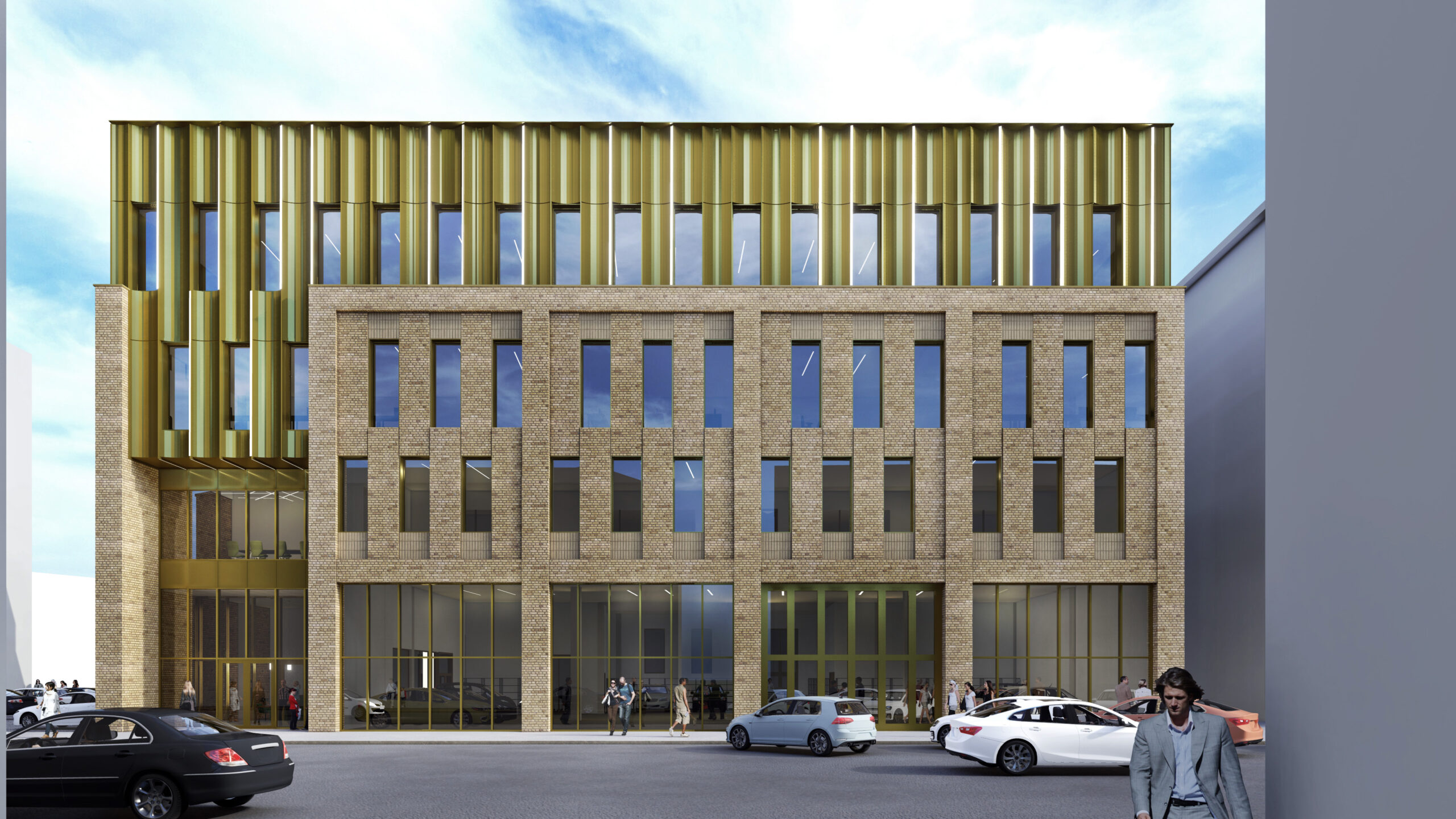 a proposed image of the future technologies centre (FTC) building
