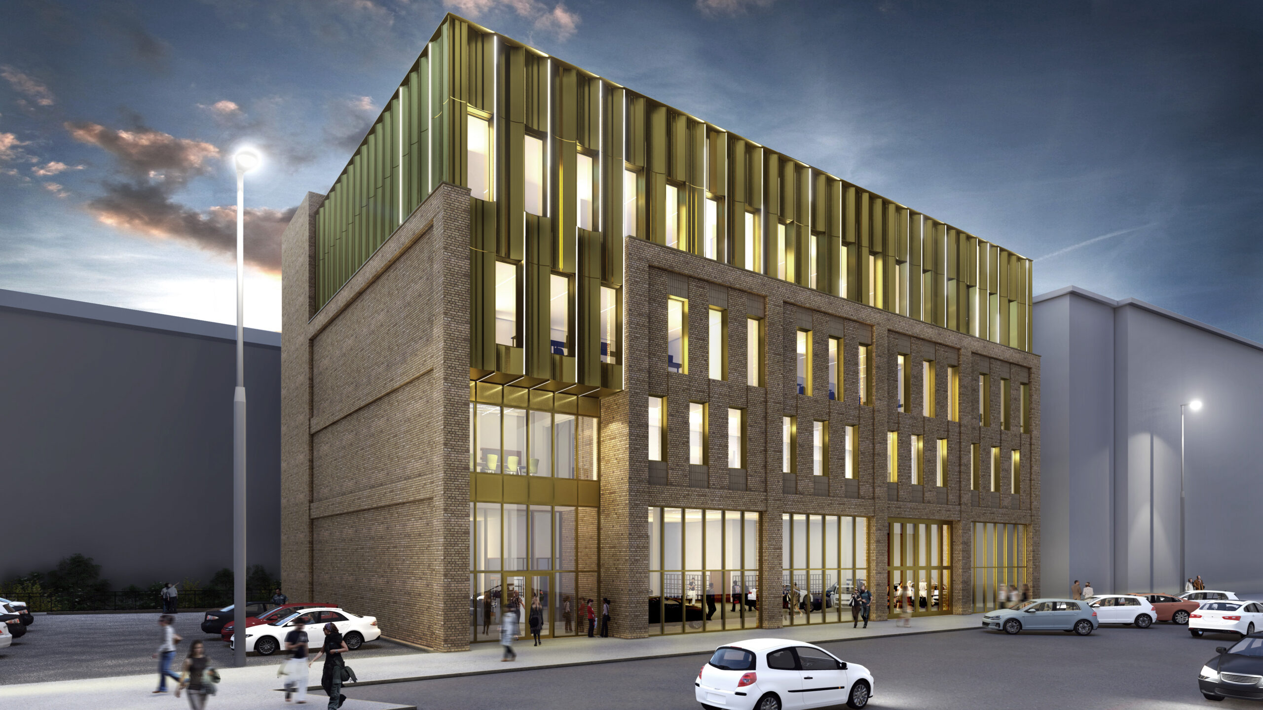 a proposed image of the future technologies centre (FTC) building