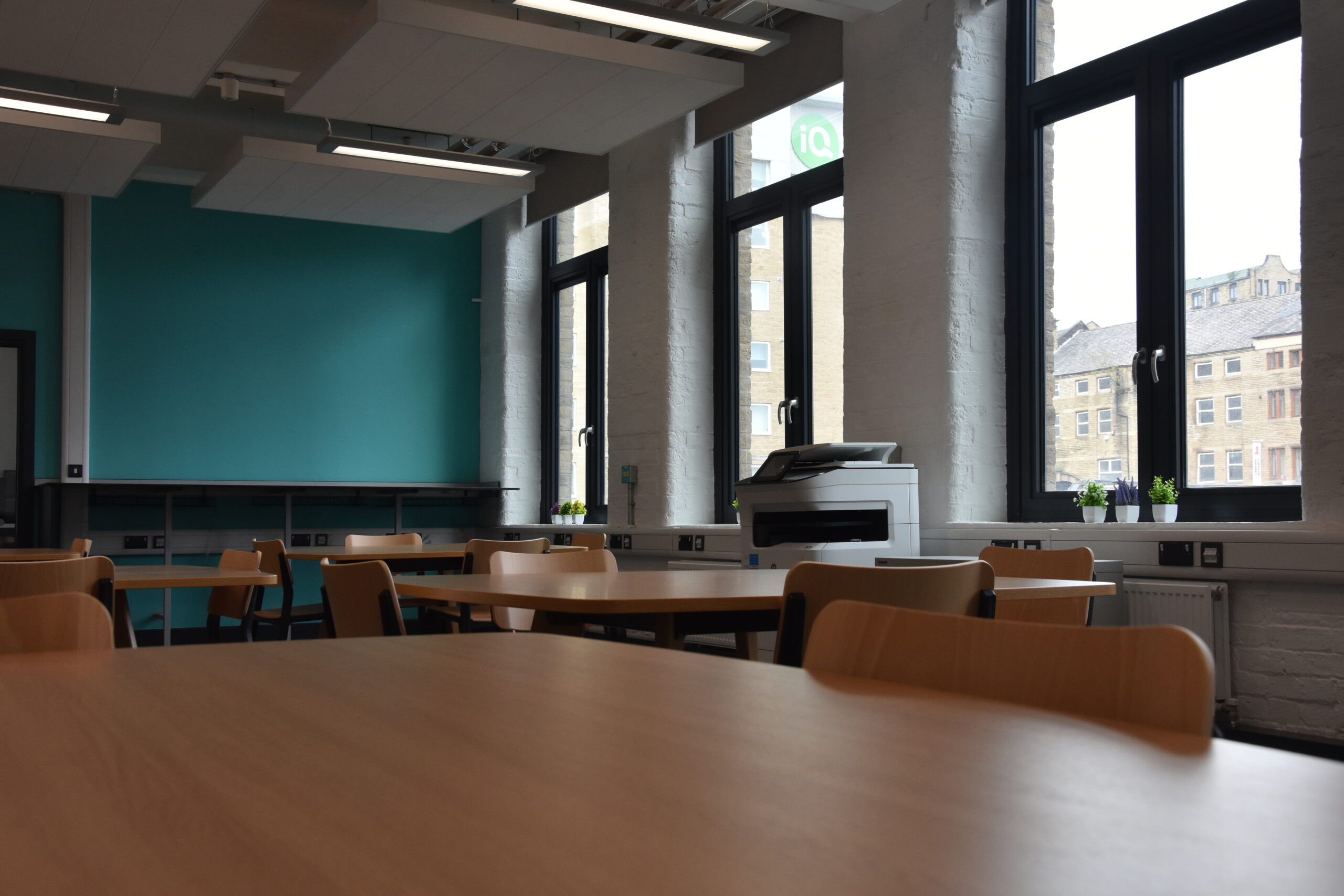 A collaboration space at Garden Mills