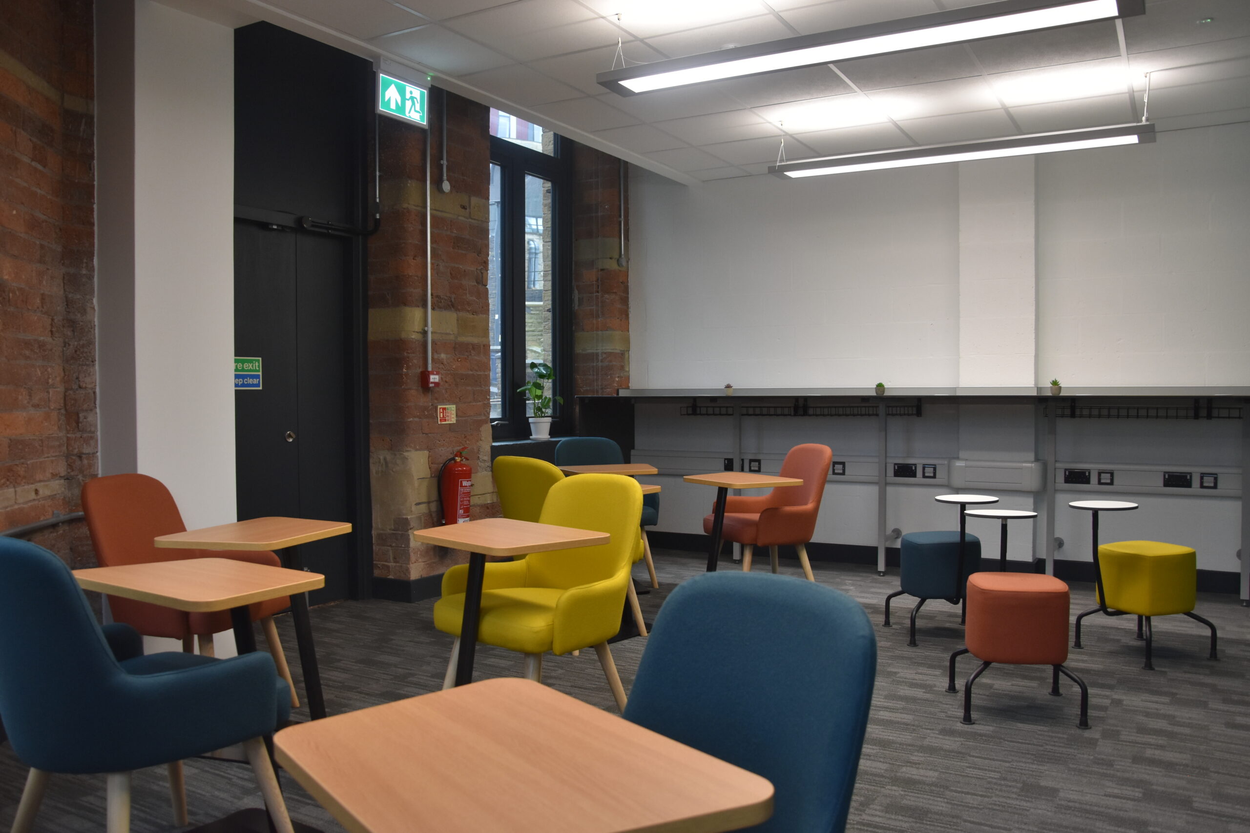 Collaboration space at Garden Mills