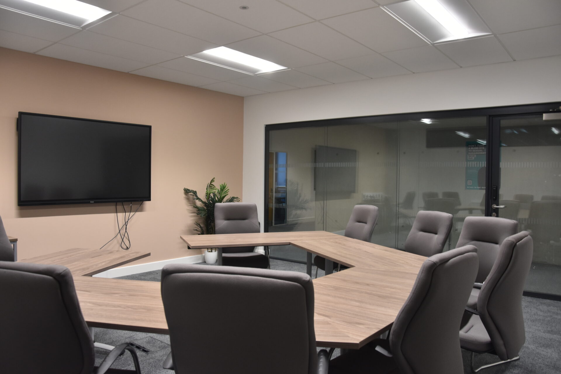 An image of a business conference room