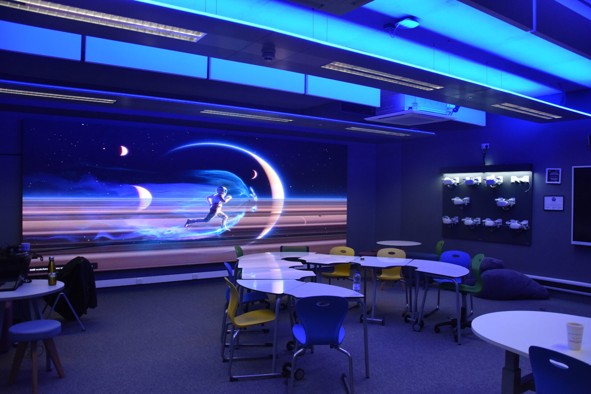 An image of The Immersive Room at Bradford College