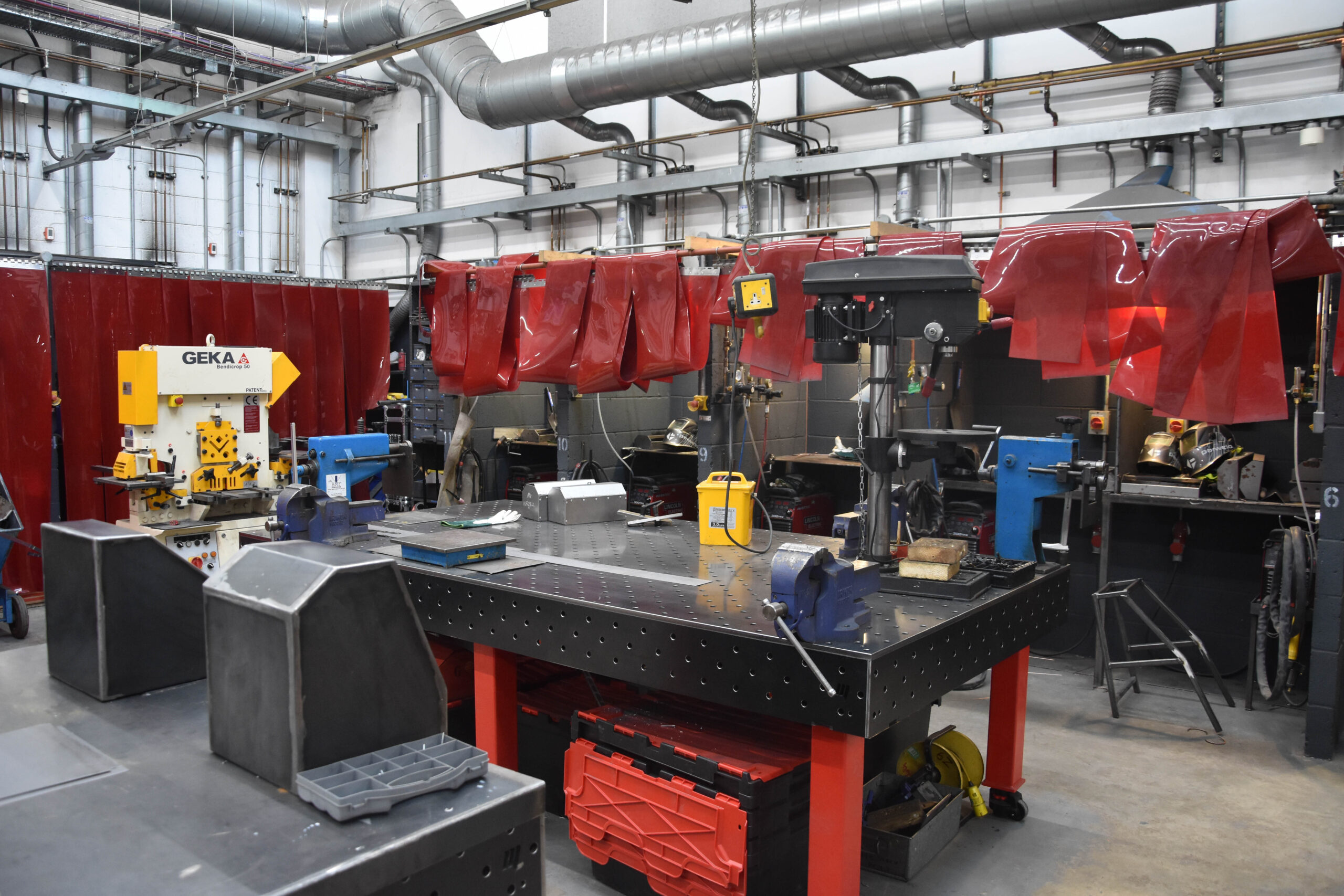 An image of an Engineering Workshop at Bradford College