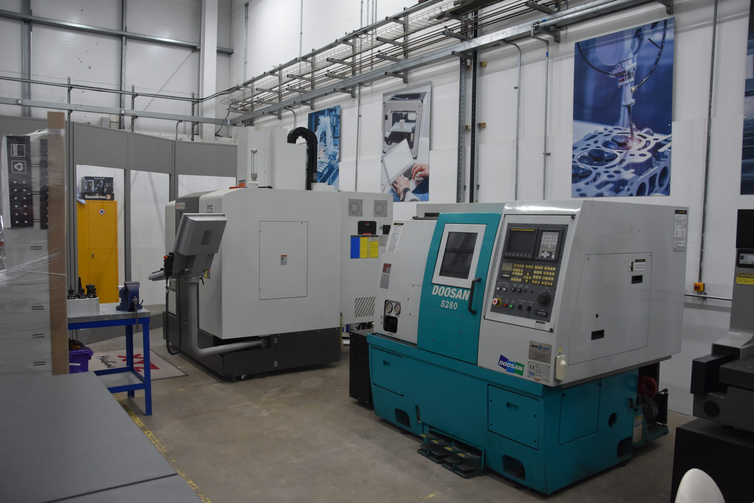 An image of the 3D Printing Workshop at Bradford College