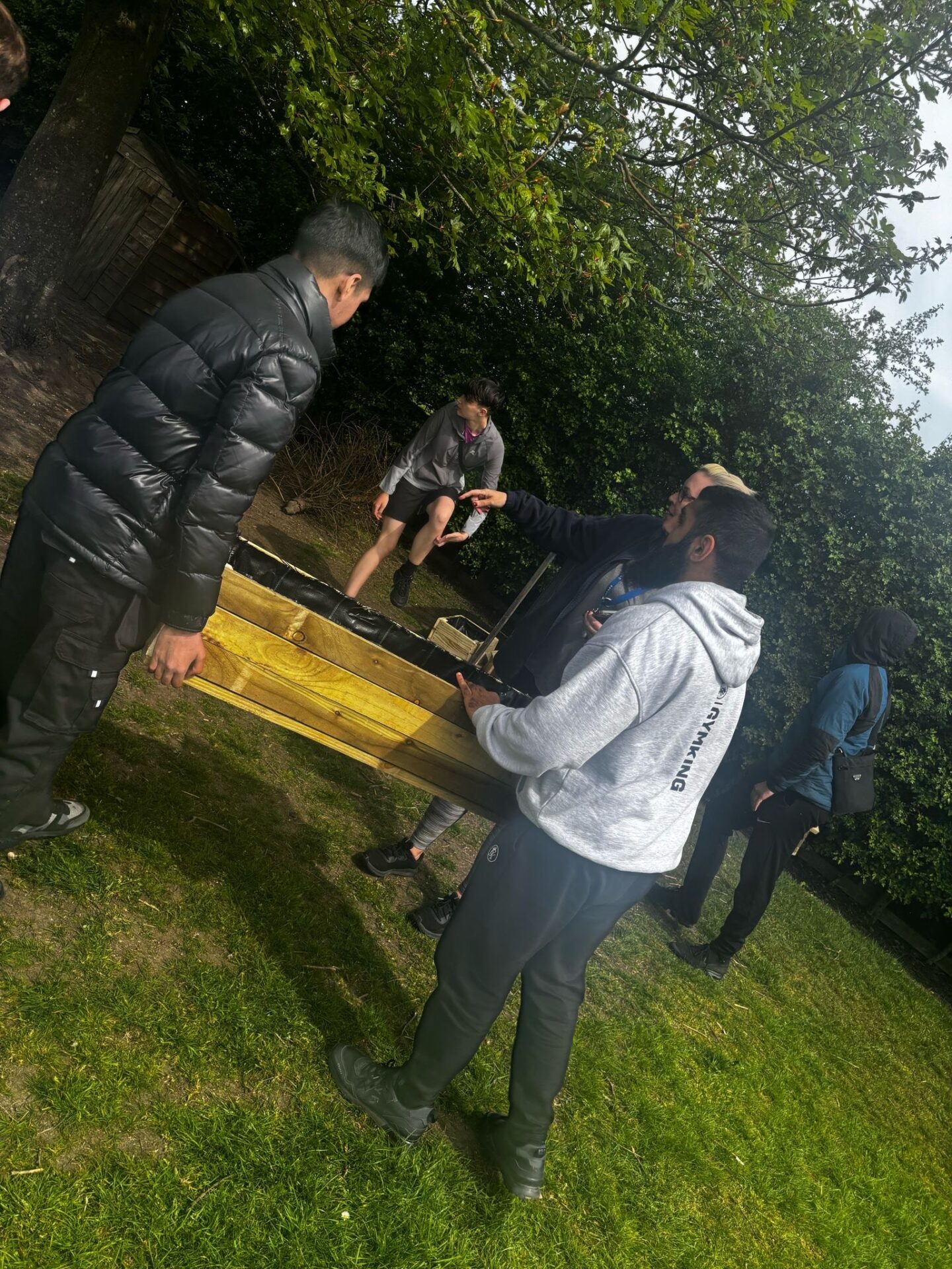 Bradford College Students Build Brighter Futures with Bradshaw Primary School