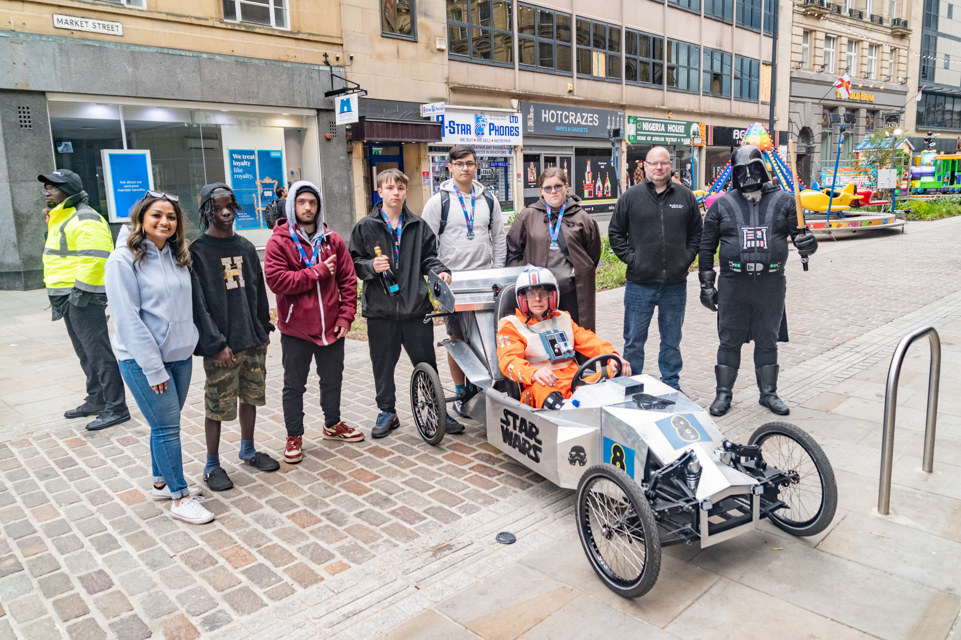 Bradford College Secures 4th Place and Wins ‘Best Looking Racer’ at Bradford Super Soapbox Challenge!