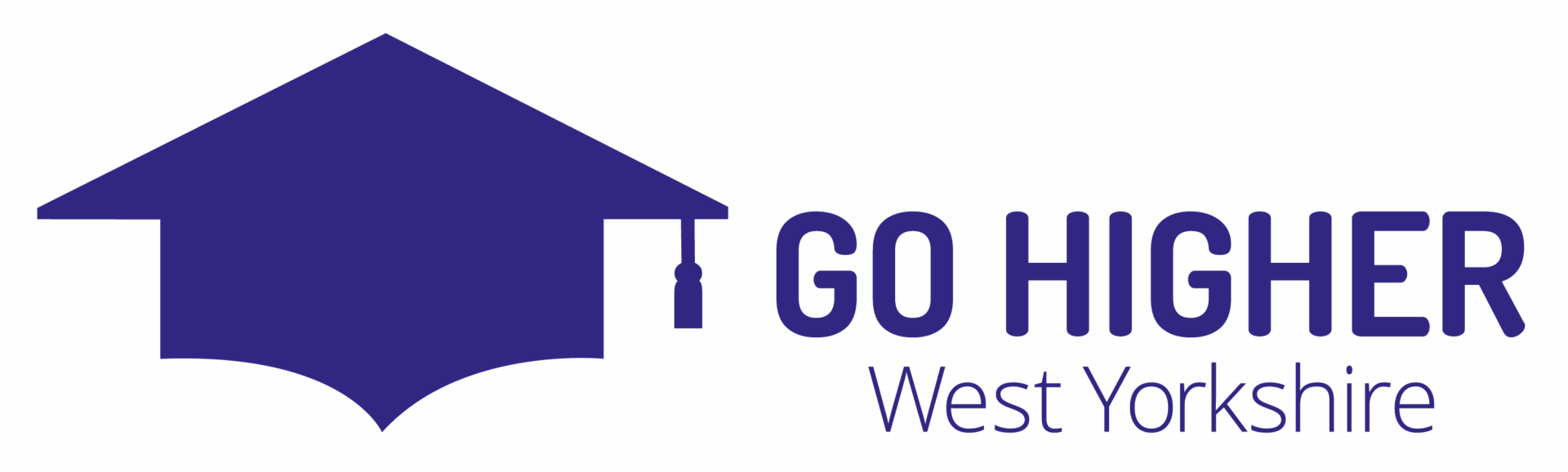 Go Higher West Yorkshire Logo in blue
