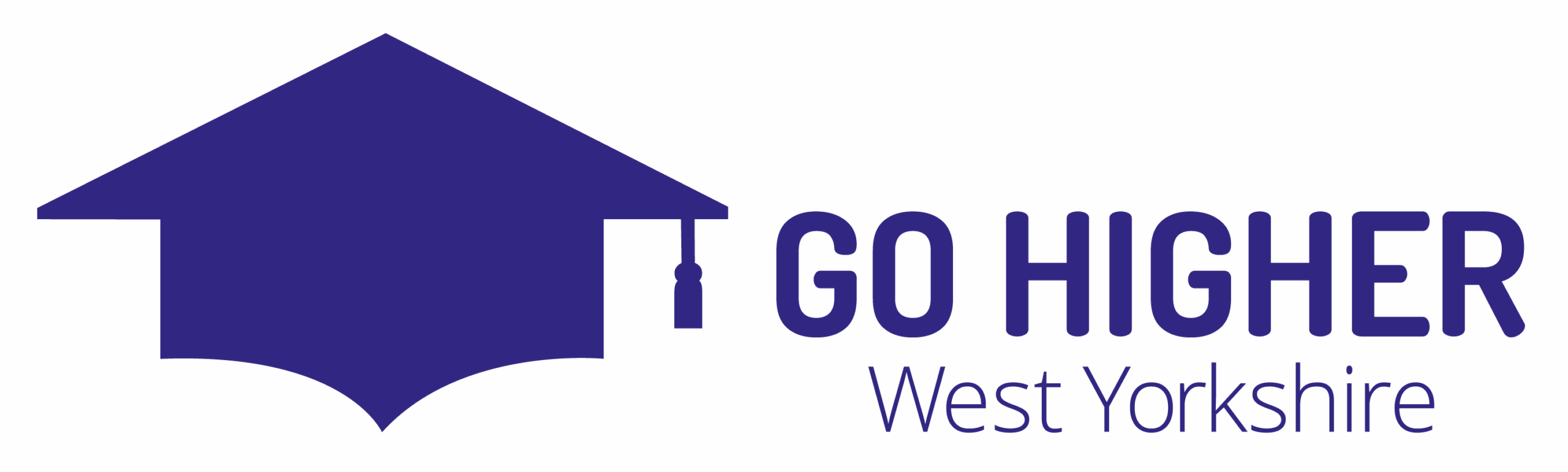 Go Higher West Yorkshire Logo in blue