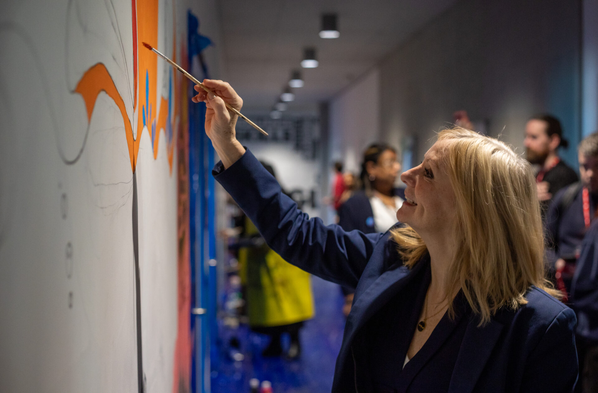 The Producing Academy - Tracy Brabin painting