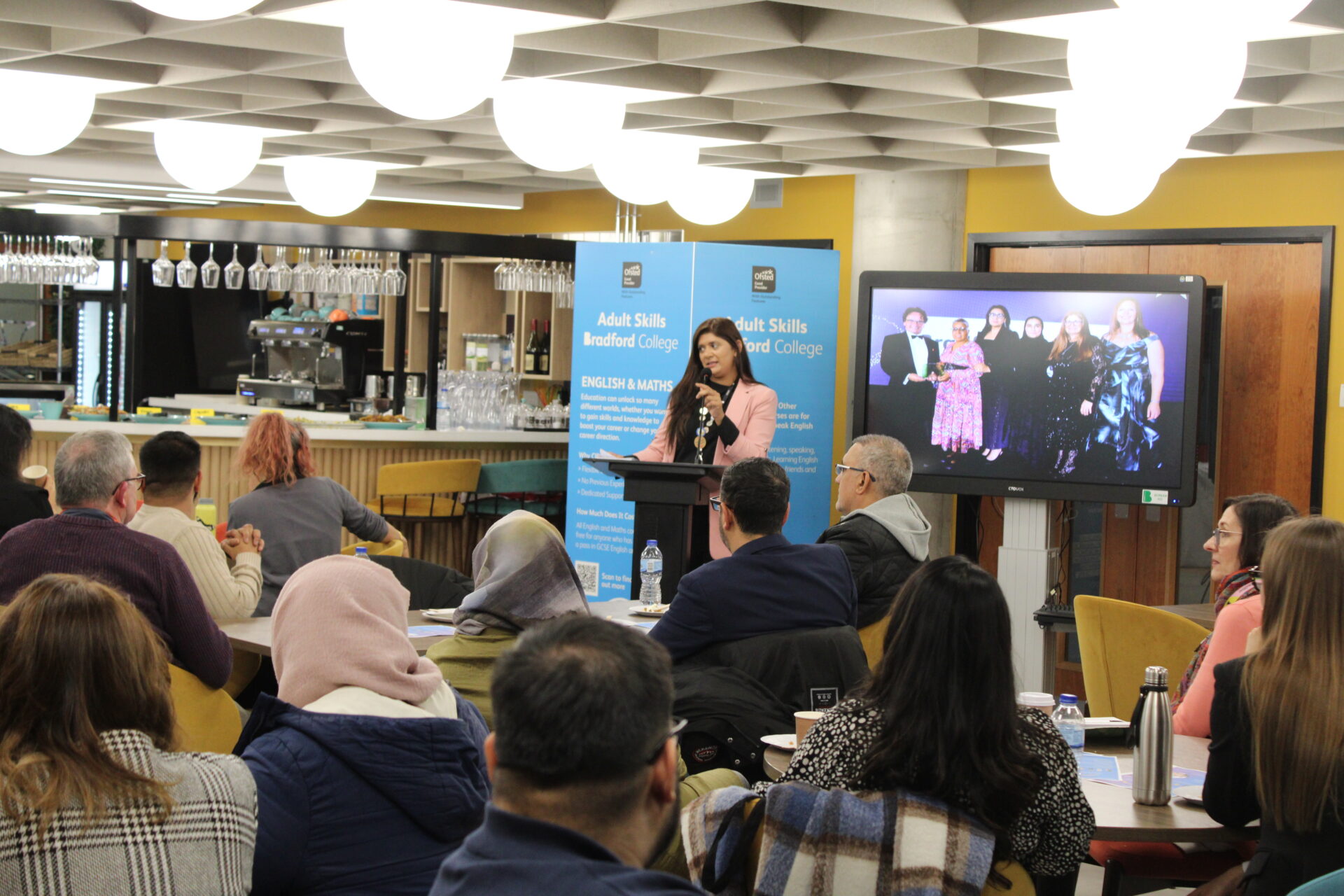 Bradford College Hosts Adult Community Stakeholder Event in The Grove 
