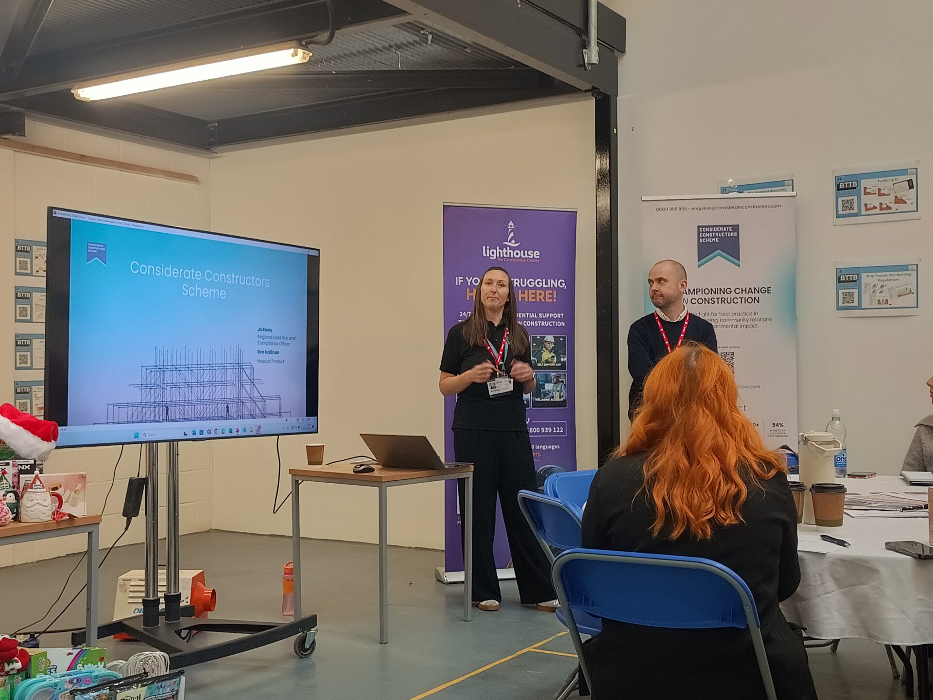 An image of the Kier Construction Event hosted at Bradford College