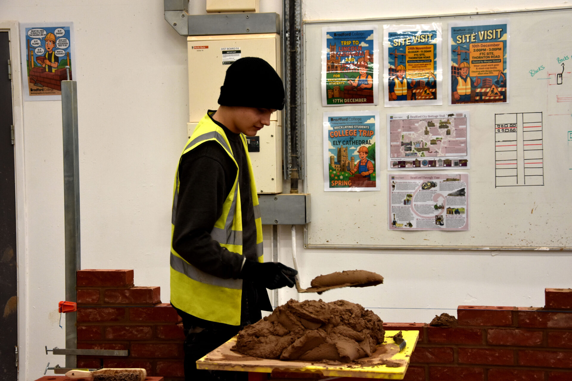 Receives 18,000 Brick Donation from Persimmon Homes