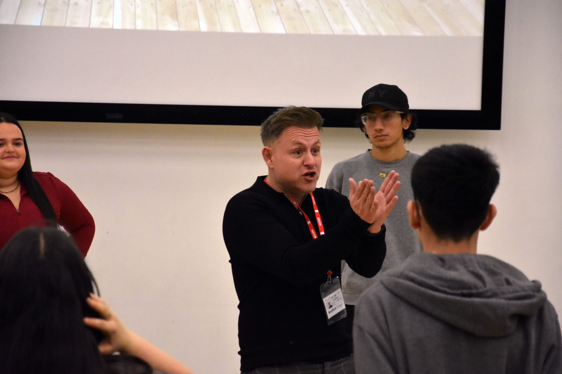 Bradford College Welcomes Lee Otway for Inspiring Performing Arts Masterclass