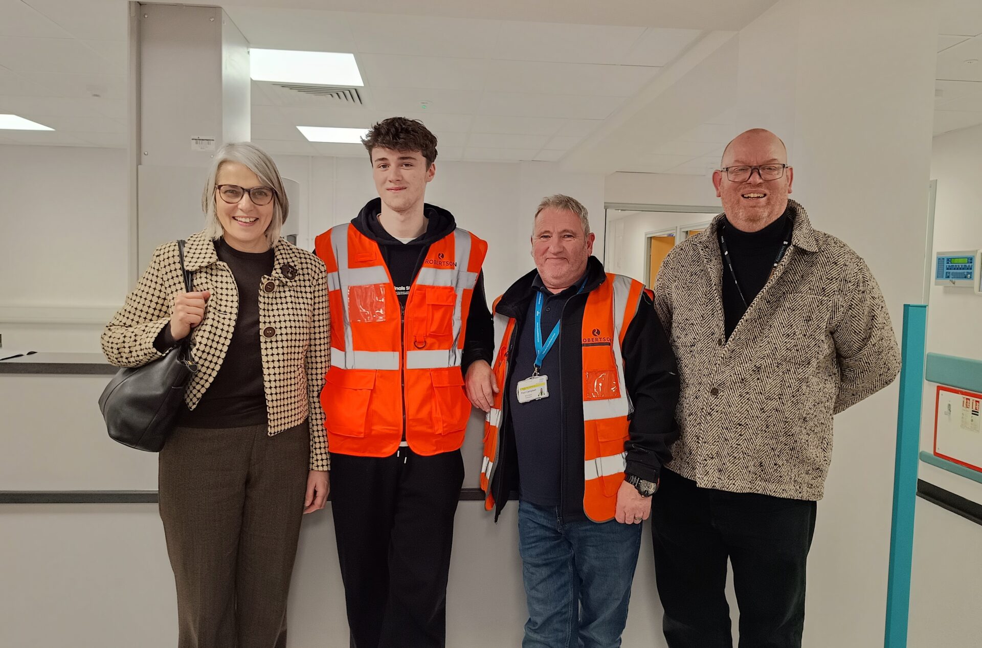 MP Champions Construction Skills During Hospital Visit