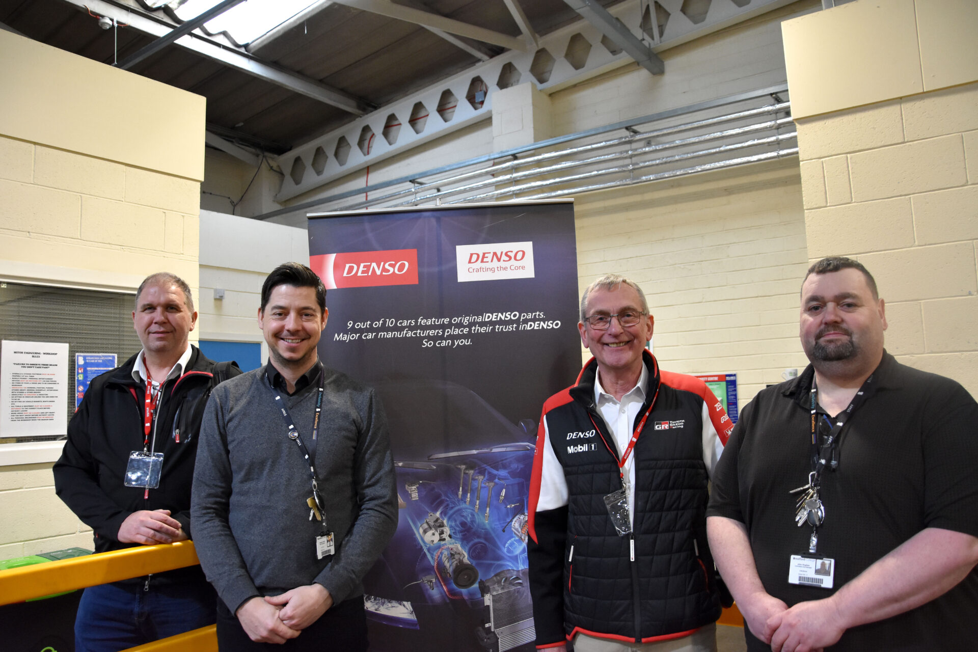 DENSO Inspires Next Generation of Automotive Technicians at Bradford College 