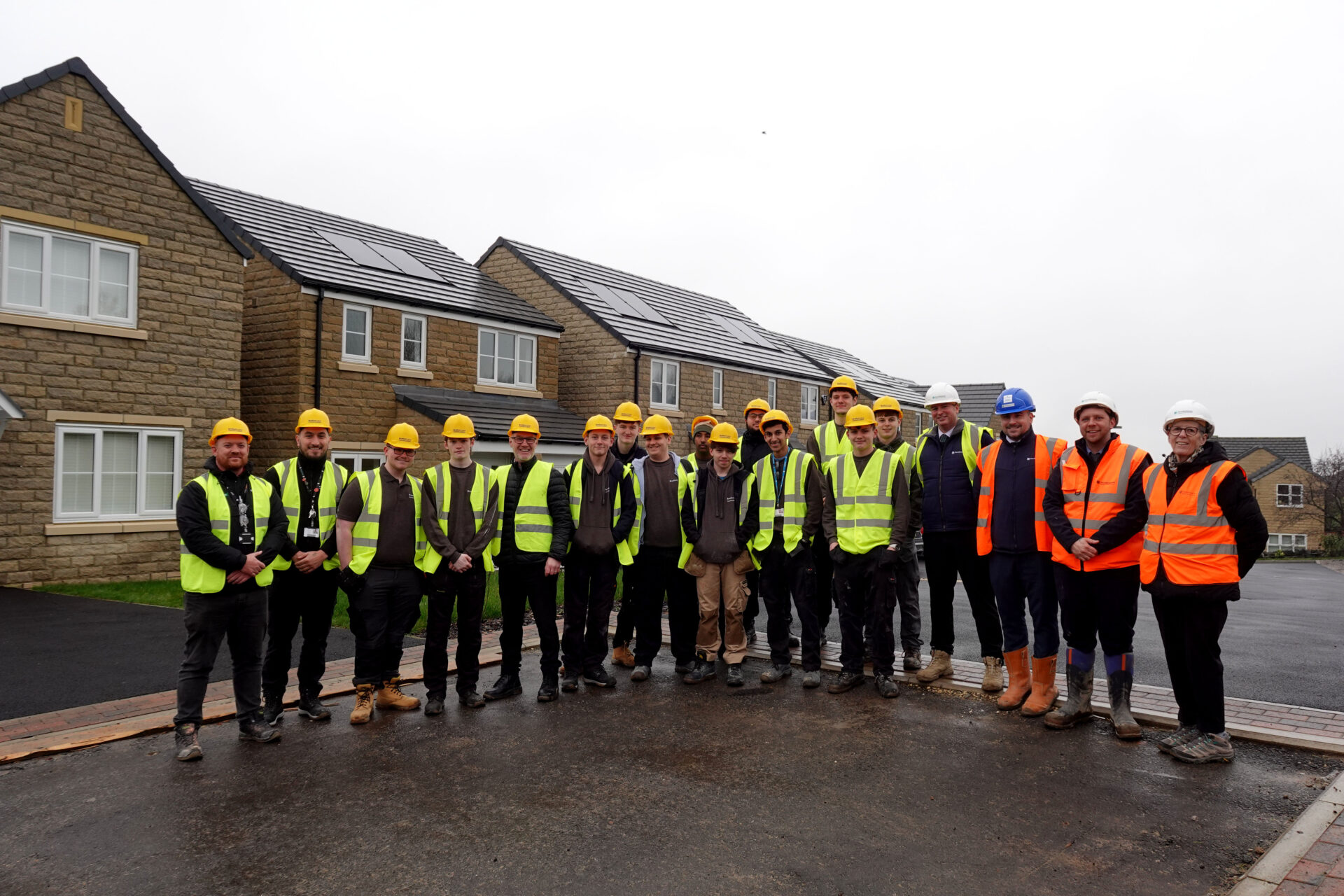 Joinery and Brickwork Students Explore Live Construction at Persimmon Homes’ Cote Farm Site