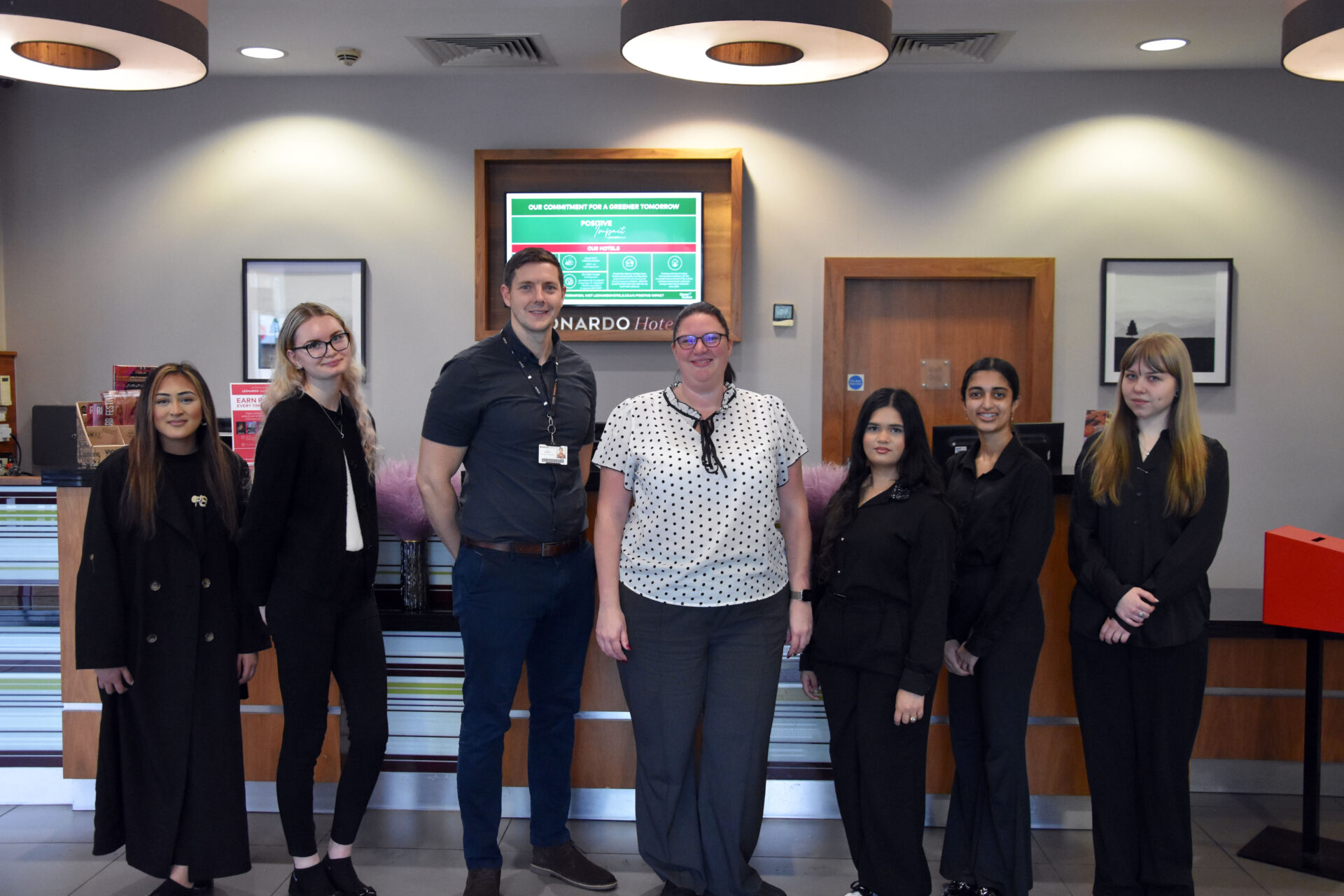 Bradford College Travel & Tourism Students Take Over The Leonardo Hotel in City Centre
