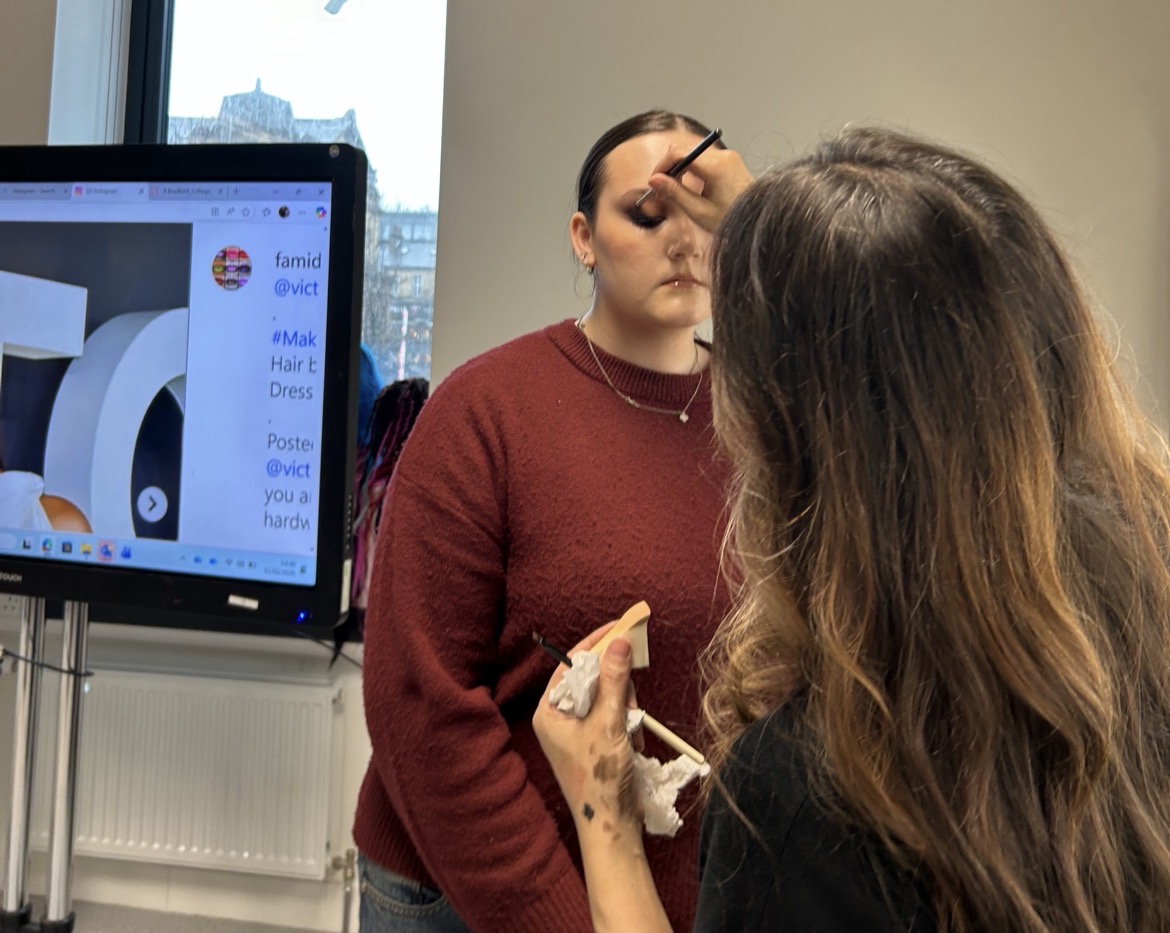 Bradford College Welcomes Back Alumna and Renowned Makeup Artist Famida Pathan for an Inspiring Masterclass