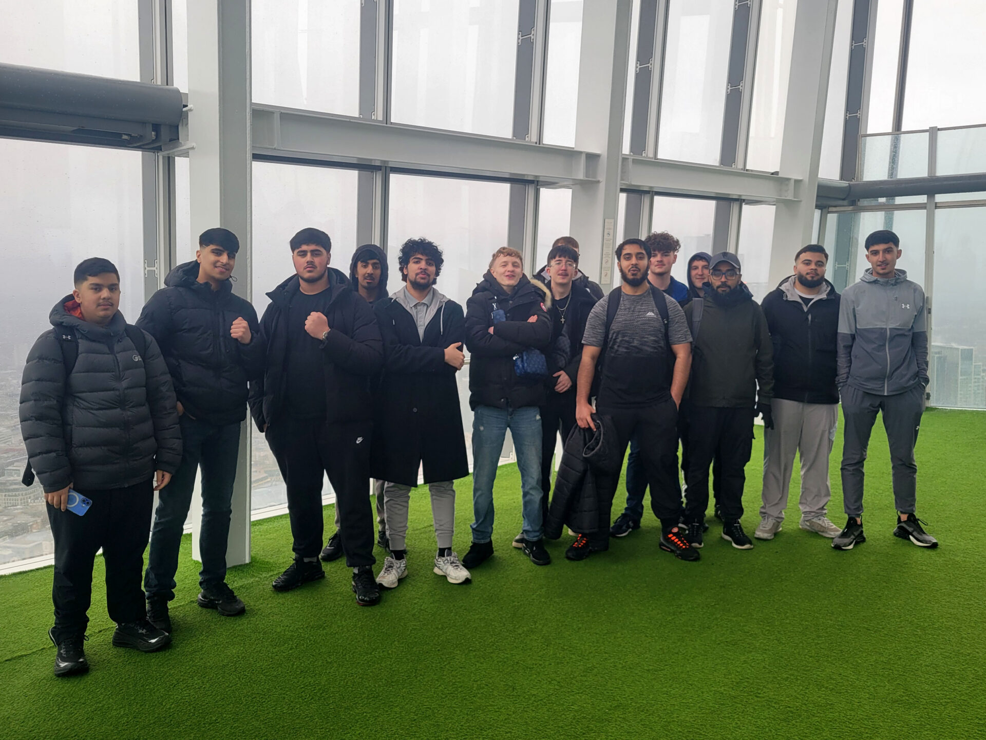 Bradford College Construction Management Students Visit The Shard