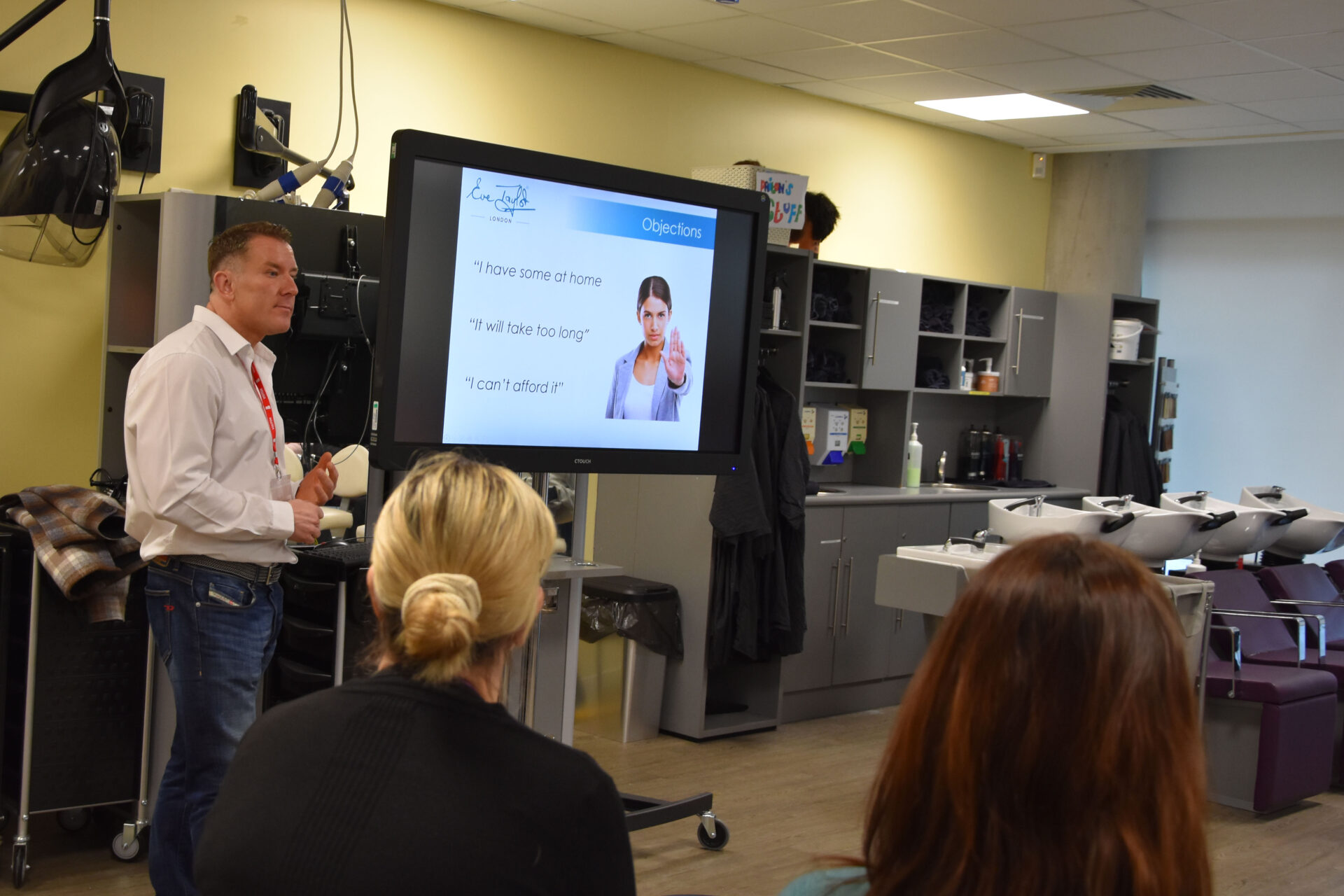 Eve Taylor London’s Matt Taylor Inspires Bradford College Students with Masterclass on Client Care and Professional Upselling