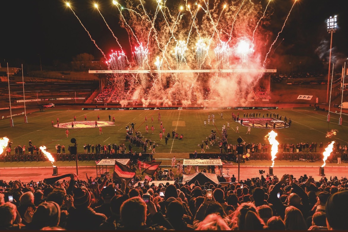 Bradford College Students Lead ‘College Takeover’ at Bradford Bulls vs Toulouse Olympique Match