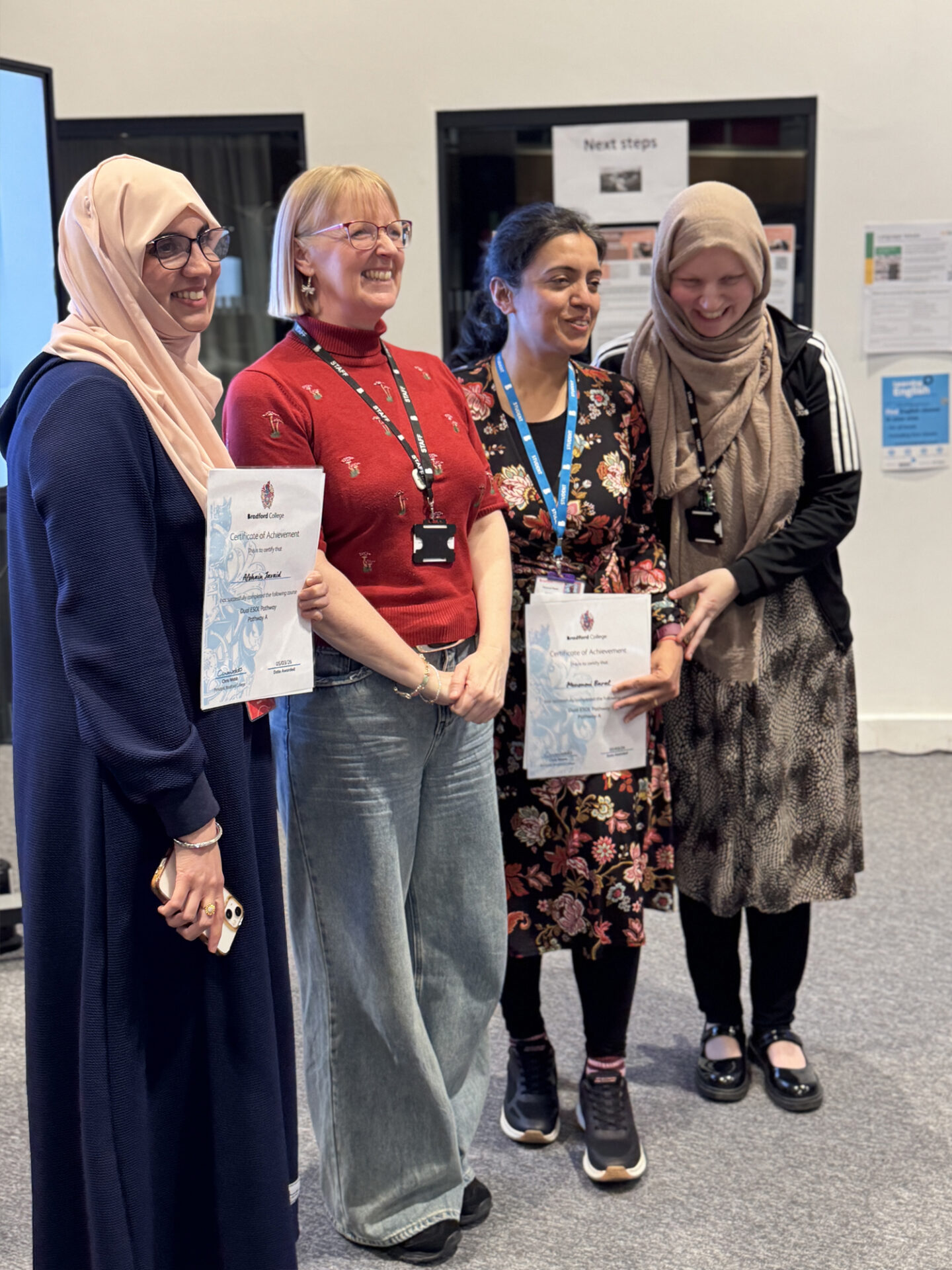 Dual ESOL Pathway Showcase Event at Bradford College