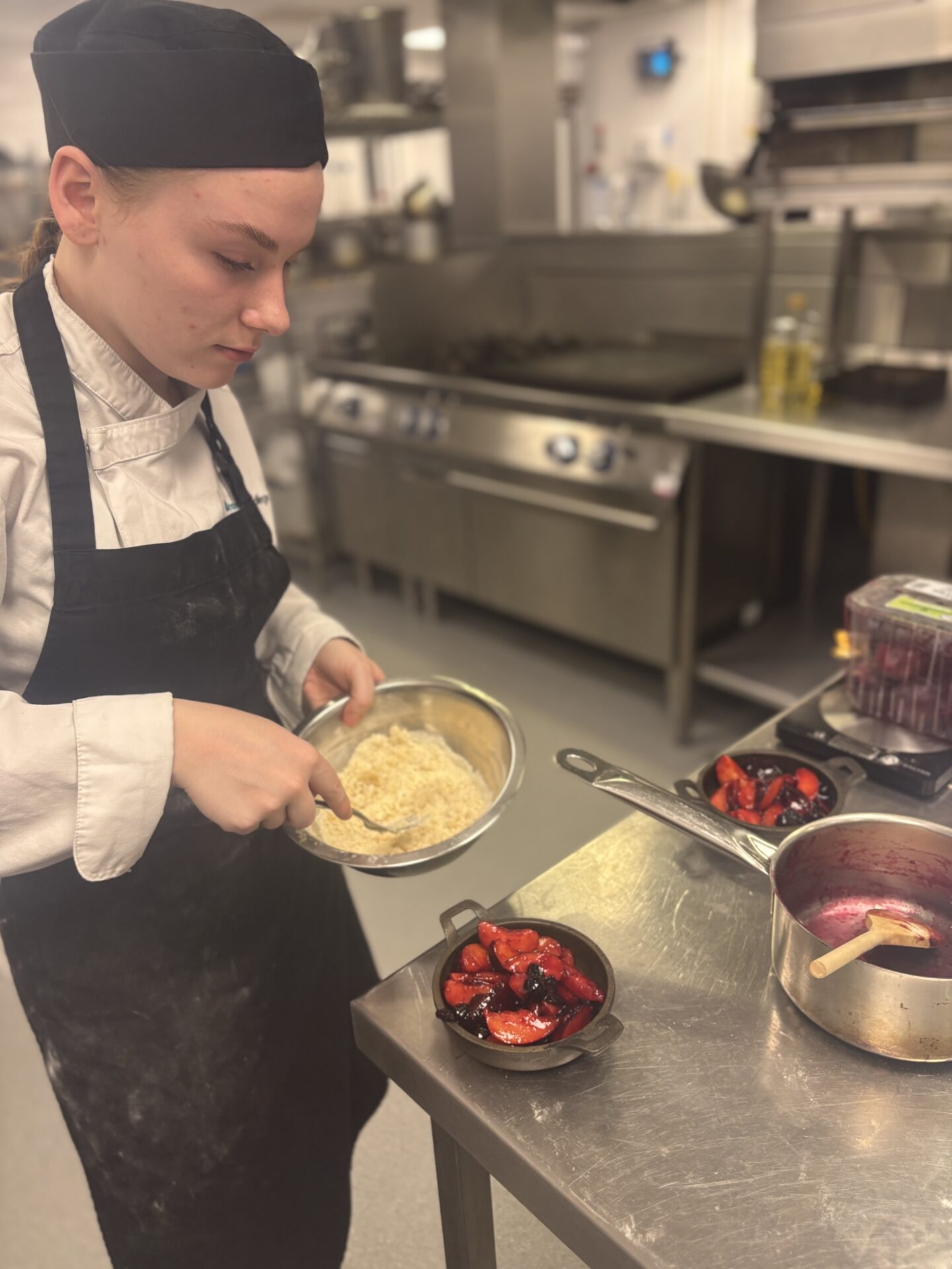 Royal Navy puts Catering Students to the test