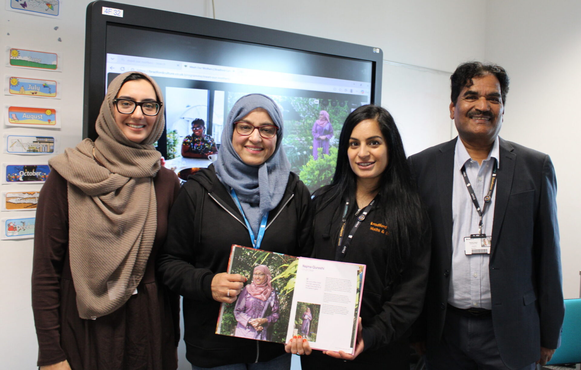 Adult Learner Inspires Bradford College Students with Cookbook Success