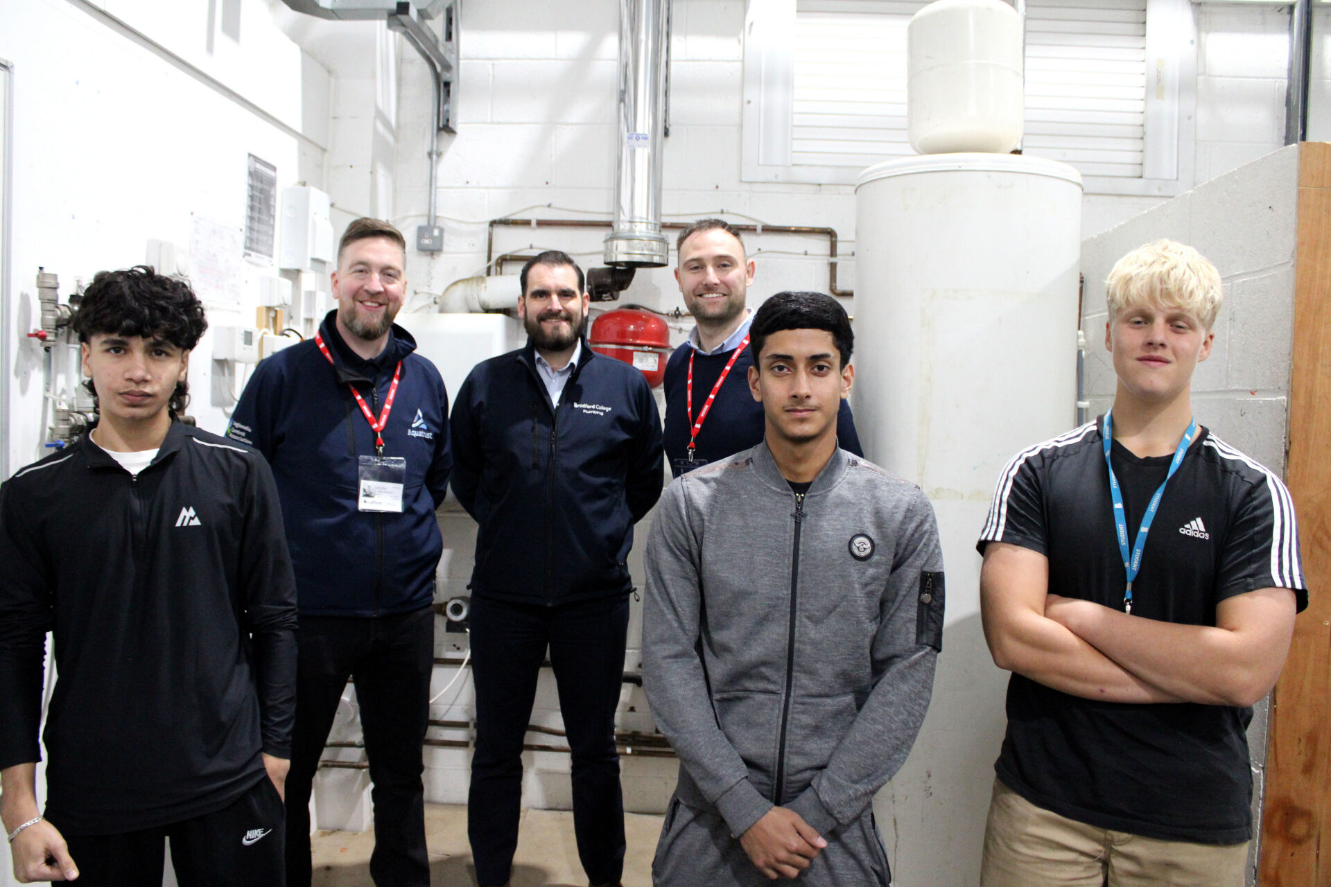Aquatrust inspires Plumbing students to explore careers in water hygiene